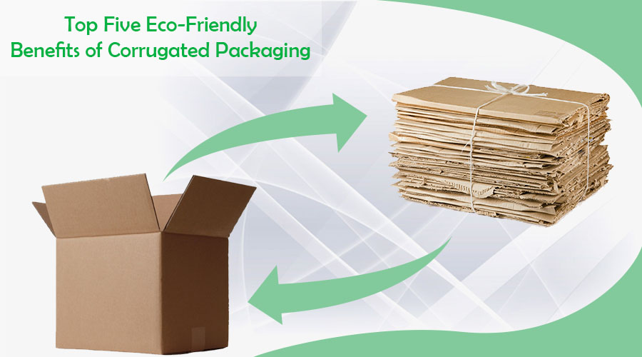 Top Five Eco-Friendly Benefits of Corrugated Packaging